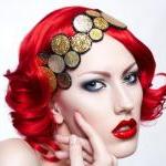 Gold Headband, Glitter And..