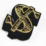 Gold Dollar Hair Clip, Mone..